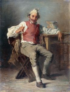 L'homme a la pipe by Auguste Dutuit