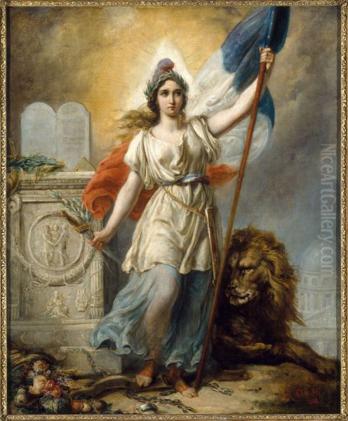 La Republique, esquisse pour le concours de 1848 - view 1