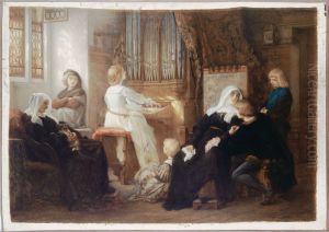 La veuve du maitre de chapelle by Alexandre Cabanel