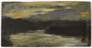 Effet de ciel sur une riviere Effet de ciel sur une riviere