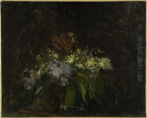 Bouquet de fleurs au muguet by Jean-Baptiste Carpeaux