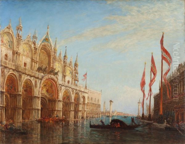 La place Saint-Marc, inondation de 1863 - view 1