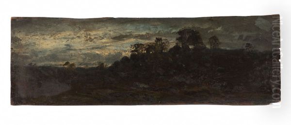 Barbizon, le soir - view 1
