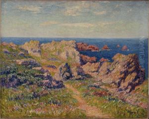 Beau temps a Pern (Ile d'Ouessant) by Henry Moret