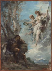 Le Reve du chevalier by Henri Leopold Levy