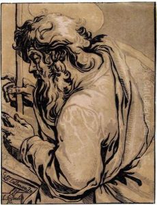 Apostel Matthaus by Ludolph Businck