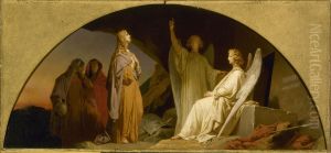 Esquisse pour l'eglise de la Madeleine : Sainte Madeleine au sepulcre