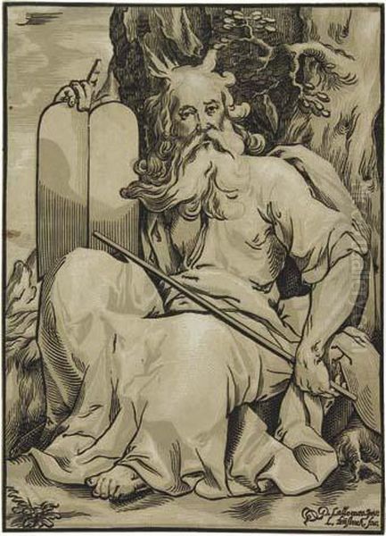 Moses With The Tablets Of The Law - view 1