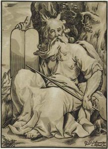 Moses With The Tablets Of The Law