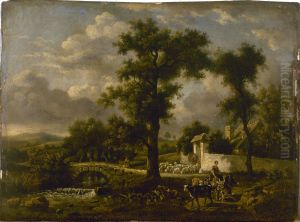 Scene champetre by Jean-Louis de Marne