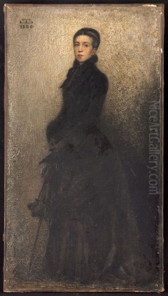 Portrait de la mere de l'artiste (Mme Dillon) - view 1