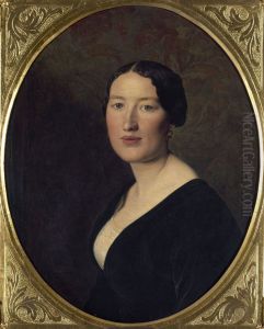 Die Schwagerin der zweiten Gattin Waldmullers by Ferdinand Georg Waldmuller