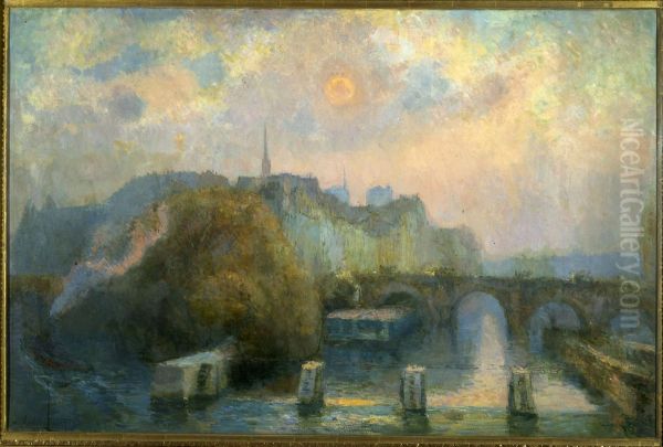 La Cite, Paris, matinee d'automne - view 1