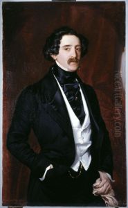Portrait d'Edouard Caillard by Victor Mottez