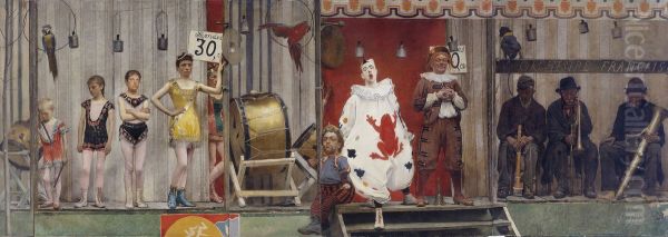 Grimaces et misere - Les Saltimbanques - view 1