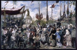 14 juillet 1880, inauguration du monument a la Republique by Alfred Philippe Roll