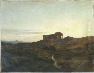 Terre antique, le temple by Emile-Rene Menard