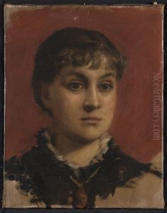 Portrait de Jacqueline Comerre-Paton by Leon Comerre