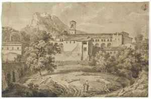 View Of Subiaco by Jan Frans Van Bloemen (Orizzonte)