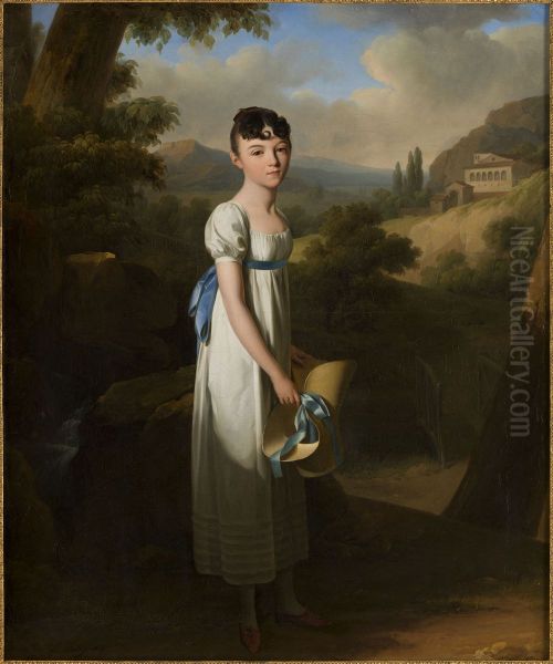 Portrait de Mademoiselle Athenais d'Albenas - view 1
