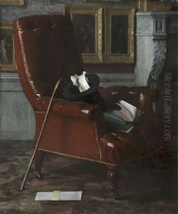 Un coin de salon chez le peintre by Jean Gigoux