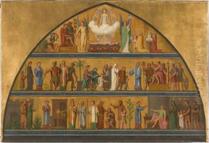 Esquisse pour l'eglise Saint-Laurent : La vie de Saint-Laurent by Paul Balze
