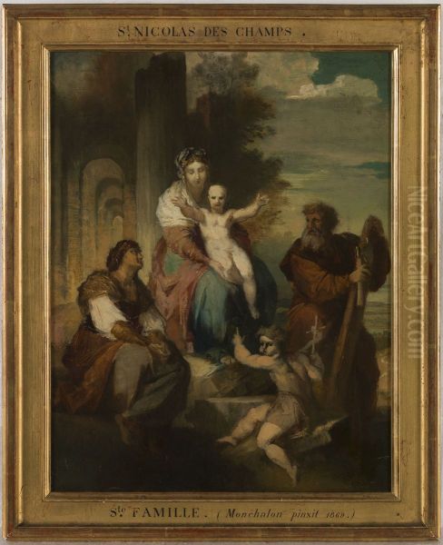 Esquisse pour l'eglise Saint-Nicolas -des-Champs : La Sainte-Famille - view 1