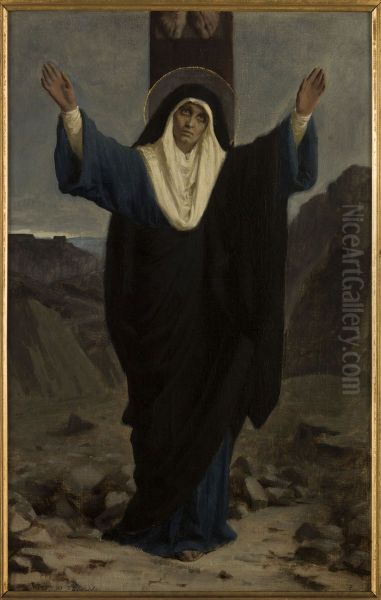 Esquisse pour l'eglise de Bagnolet : Mater dolorosa - view 1