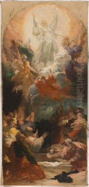 Esquisse pour l'eglise Notre-Dame-de-la-Croix : L'Assomption - view 1