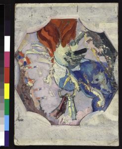 La Victoire, esquisse pour la coupole Dutuit, Petit Palais, 1er projet