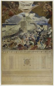 Esquisse pour la mairie du 4eme : Le 14 juillet 1790