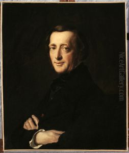 Portrait of the doctor M.G. Worms by Henri Lehmann