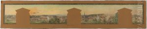 Esquisse pour la salle des fetes de la mairie de Vanves : Panorama de Vanves Esquisse pour la salle des fetes de la mairie de Vanves : Panorama de Vanves