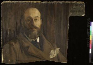 Portrait de Paul Albert Besnard (fragment) Portrait de Paul Albert Besnard (fragment)