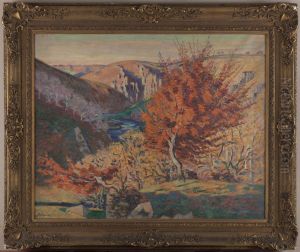 Paysage, le rocher de la Fileuse by Armand Guillaumin