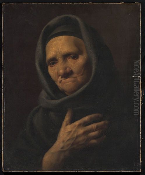 Portrait de vieille femme - view 1