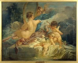La toilette de Venus by Francois Boucher