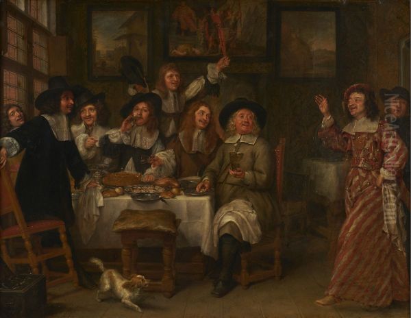 Dinner of artists - view 1