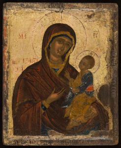 Vierge a l'Enfant Portaitissa by Greece