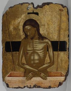 Christ de Pitie by Nikolaos Tzafouris