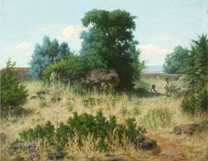 Paisaje de las inmediaciones de la Arruzafa by Rafael Romero Barros