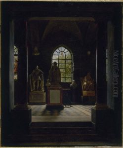 The 17th century hall at the Museum of French Monuments The 17th century hall at the Museum of French Monuments