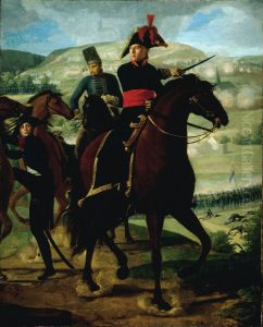 Le general Louise-Marie Turreau (1756-1816), lors de l'affaire de Graviere (8 prairial, an VIII - 21 mai 1800) (P747) by Louis Hersent