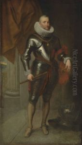 Portrait of Ambrogio Spinola (1569-1630) in armour by Sir Anthony Van Dyck