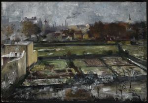 Blick aus Munchner Atelier