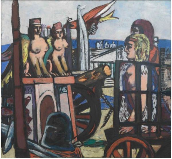 Der Abtransport der Sphinxe - view 1