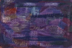 Flussbaulandschaft by Paul Klee