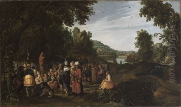 Die Predigt Johannes des Taufers - view 1