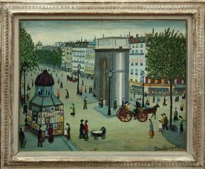 Parisian Street Scene Parisian Street Scene