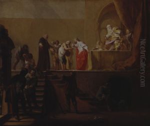 Das Gleichnis von den Arbeitern im Weinberg by Nikolaus Knupfer